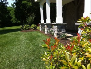 Maintained Front lawn, West Linn landscaping