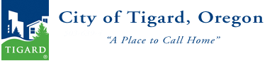 Tigard, Oregon city logo - A place to call home