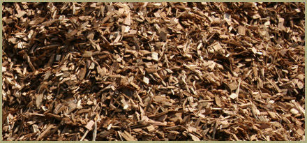cedar wood chips, bark dust